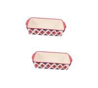 LABRIMP 2 Pezzi Pirofila Rettangolare Resistente e Facile da per Cucina e Forno per e Arrosti Accessorio per Ogni