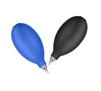 LABRIMP 2 Pezzi Soffiatore Aria Manuale per Pulizia Lenti Fotocamera e Tastiera Nero e Blu Soffietto Portatile e Protettivo per Dispositivi Elettronici e Obiettivi Delicati