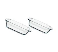 LABRIMP 2 Pezzi Teglie per Teglie Quadrate per Pizza e capacità e Utensili Resistente e Facile