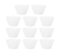 LABRIMP 20 Pezzi Tazza Miscelatore in Silicone Bianco per Resina | Coppia Piccola e Grande, per Artigianato e Colata, Accessorio Leggero per Creazioni di Gioielli