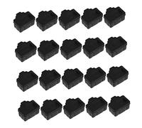 LABRIMP 20pezzi Tappi Antipolvere Per Interfaccia Coperture Per Porte Hub Ethernet Protezione Polvere e Corpi Estranei Per Router e Dispositivi