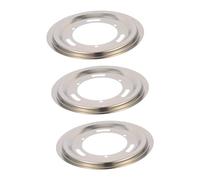 LABRIMP 3pezzi Vassoi Acciaio Inossidabile Per Cucina Pannelli Di Raccolta Per Gas Da Cucina Accessori Per Gas Resistente e Pratico Per Uso Domestico e Commerciale