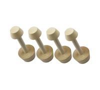 LABRIMP 4 pezzi Tamper in Testa per Pasta Stampi da Forno per Crostate Quiche e Tartellette Strumento Professionale per Modellare Impasti in Cucina