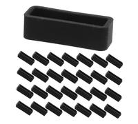 LABRIMP 50 Pezzi Anelli Fermacinturino Silicone per Orologi Smartwatch Antiscivolo con Texture Puntini Resistenti Sudore e Acqua per Fitness e Attività Outdoor