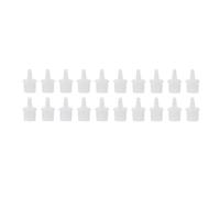 LABRIMP 50 Pezzi Tappo di Ricambio per Flacone Colla Innesto Ciglia in Plastica, Punta Piccola per Bottiglia di Colla Resistente, Accessorio per Extension Ciglia Adatto a Uso Domestico