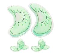 LABRIMP 6 Paia Gel Freddo Portatile in Plastica Delicato per Pelli Sensibili per Doppia Palpebra per Riposo a