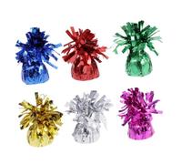 LABRIMP 6 Pezzi Pesetti per Palloncini Colorati Peso per Feste Compleanno e Decorazioni con Speciali