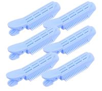 LABRIMP 6pezzi Plastic Hair Rollers con Clip Volume Capelli Ricci Strumento Styling Tempio Donna Accessori Acconciature Capelli Mossi Resistente e Leggero