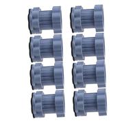 LABRIMP 8 Pezzi Cuscino Pastiglie Stabilizzatrici Della Anti -vibrazione Per Essiccatore Tappetino Anti -vibrazione Lavatrice Sky-blue Plastica