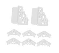 LABRIMP 8 Pezzi Protezione per Angoli di Sicurezza per Rivestimento Morbido Design Angolo Retto per Proteggere Tavoli e Mobili in Casa