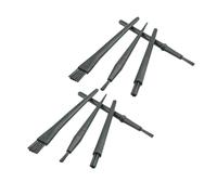 LABRIMP 8 pezzi Spazzole Antistatiche con Manico Rotondo Pennelli Esd per Strumenti di Riparazione e Rielaborazione Piccole e Leggere Pulizia Sicura per Elettronica e Tastiere