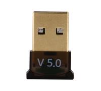 LABRIMP Adattatore Wireless USB 2.0 Versione 5.0 per Computer Pc, Trasmettitore e Ricevitore Supporto Pbapma in Plastica Nera, per Speaker e Stampanti Colore Casuale