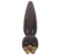 LABRIMP Bastone da Massaggio Occhi per Uso Quotidiano Dopo Lunghe Ore Davanti allo Schermo in Legno di Sandalo a Forma di Piccolo Fiore di Loto, Delicato sulla Pelle e Portatile