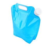 LABRIMP Borsa Pieghevole per Acqua da 5l in Plastica Manico, Risparmio di Spazio e Iniezione d'Acqua, per Escursioni e Barbecue All'aperto