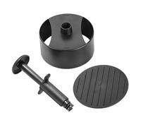 LABRIMP Burger Press Rotondo in Plastica Antiaderente per Hamburger Stampo per Polpette Uniformi di Carne e Verdure Facile da Usare per Cucina e BBQ Forma e Pulizia Veloce