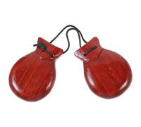 LABRIMP Castanette Legno per Strumento Musicale Percussivo con Design Facile da Impugnare Materiale Resistente per Insegnare La AI