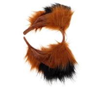 LABRIMP Cerchietto Orecchie in Plush Accessorio Kawaii per Cosplay e Feste Fascia Confortevole e Morbida per Donna Giapponese per Halloween e Party