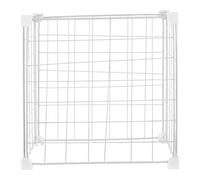 LABRIMP Cestino Appendibile in Metallo per Congelatore Organizer con Separatore Robusto per Frigorifero e Freezer Profondo Supporto Resistente per Cucina Dimensioni