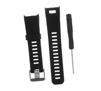 LABRIMP Cinturino Silicone per Smartwatch Hr Fascia Unisex Facile Installazione e Rimozione Nero per Sport