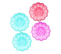 LABRIMP Contenitori Per Uova 4 Pezzi in Plastica Riciclabile Scatola Per Uova Domestica Scomparti Anti-caduta 24x3 Cm Igienica Ed Ecologica Per Cucina e Conservazione