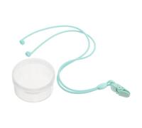 LABRIMP Cordino Antiscivolo in Silicone per Apparecchi Acustici Dietro L'orecchio, Leggero con Doppio Fermaglio, e Anziani in Attività Sportive e Spostamenti