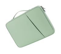 LABRIMP Custodia Tablet Sleeve Verde Minimalista Porta E-reader Leggera e Portatile Organizer per Tablet con Spazio e Zip Liscia