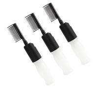 LABRIMP Flaconi con Applicatore Contagocce 3 in Pet Nero per Tintura Chioma Pratico e Resistente per Professionale e Domestico in Saloni e Colorazioni Fai-da-te