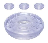 LABRIMP Gommini da 4 Pezzi in Gomma per Sbarra per Trazioni Antiscivolo Facile Installazione, Adatti per Sbarre da 4,5-4,6cm, per Esercizi su Porte Interne