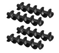 LABRIMP Kit 4 Pezzi Albero Spirale in Plastica per Fontana di Cioccolato, Ricambio Versatile per Macchina del Cioccolato, Struttura a Spirale, Adatto per Feste e Eventi a Casa