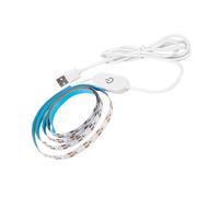LABRIMP Lampada LED per Piante Ricaricabile USB 5v Striscia LED 2835smd Plastica Rossa per Giardino Interno e Coltivazione fuori Suolo Promuove Fotosintesi Ip33