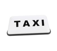 LABRIMP Luce Taxi LED per Tetto Auto con Scritta Chiara e Luminosità Elevata Installazione Facile e Struttura Resistente Segnaletica Taxi Visibile per Vari Modelli di Veicoli