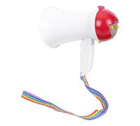 LABRIMP Megafono Portatile in Plastica ABS 5w Leggero e Sofisticato per Amplificazione Vocale, per Discorsi e Arti Performative, Design Unico e Compatto