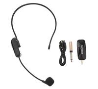 LABRIMP Microfono Wireless Portatile Auricolare Piccolo e Durevole Per Guida Turistica, Leggero e Compatto, Uso Quotidiano, Design Pratico e Resistente, Colore Nero