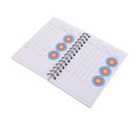 LABRIMP Notebook per Punteggio Tiro L' Rilegatura a Spirale e Copertina in Plastica Resistente, per Sessioni di Tiro e Gare Compound