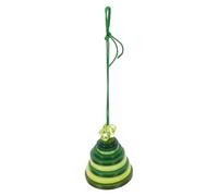 LABRIMP Ornamento Dell'albero Di Natale a Bottone Ornamento Dei Pulsanti Delle Vacanze Fatti a Mano Decorazione Natalizia Artigianale Pulsante Kit Di Ornamenti Natalizi Green