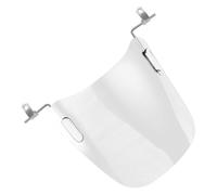 LABRIMP Parabrezza moto universale in PC e ferro con staffa di montaggio, motorcycle windshield for touring per motociclette e bici elettriche, vista libera, protezione da vento e pioggia