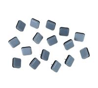 LABRIMP Piedini per Mobili 16 Pezzi Chiodo 25x25mm, Scivoli per Sedie e Protezioni per Pavimenti in Legno, Piastrelle e Moquette, Fondo Spesso 7mm Antirumore per Casa e Ufficio