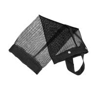 LABRIMP Portasacchetti a Rete per Cucina, Organizzatore Verticale in Poliestere Nero per Sacchetti Plastica e Spazzatura