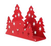 LABRIMP Portatovaglioli Per Tovaglioli Di Carta Porta Tovaglioli Da Tavola Stand Da Tovagliolo Porta Del Tovagliolo Di Metallo Portatovaglioli Per La Cena Di Carta Red