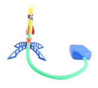 LABRIMP Razzi Giocattolo con Lanciatore Pedale per Gioco all Aperto e Picnic Facile da Usare Senza Carburante Kit Mini Pompa Durevole per Ragazzi e Ragazze Colore Casuale Colore Casuale