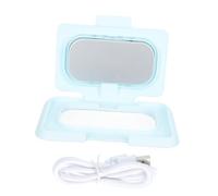 LABRIMP Scaldasalviette Portatile per USB Riscaldatore Salviette Umidificate Temperatura Costante Dispenser in Abs per Uso Casa e Auto Protegge dal Freddo