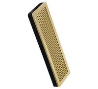 LABRIMP Scatola di Conservazione Umidità del Sigaro Rettangolare Compatta e Pratica in Plastica Oro Umidificatore per Viaggio Elegante e Resistente