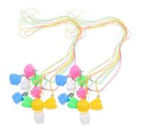 LABRIMP Scatola per Denti da Latte 30 Pezzi, Mini Box Colorato in Plastica, Forma di Fiore, Adatto a Ragazzo Ragazza e Feste Scolastiche, Contenitore per Denti Persi Stili multipli