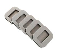 LABRIMP Set 5 Pezzi Fermaruote per Sedie in Feltro Sottobicchieri Antiscivolo per Mobili Ruote Protezione per Pavimenti in Legno Duro Uso Domestico e Ufficio