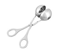 LABRIMP Stampo Polpette Piccole in Acciaio Inossidabile Clip per Formare Polpette e Palline Utensile Multifunzionale Antiscivolo per Palline e Tofu
