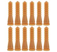 LABRIMP Strumenti Resistenti e Flessibili Bastoncini in Gomma per Spennare Pollame 12 Accessori Sostitutivi Riducono la Rottura della Pelle per Depilazione di Anatre e Polli