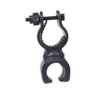 LABRIMP Supporto per Luce LED per Bicicletta 2 Pezzi Regolabile a 360 Gradi in Plastica Dura Morsetto in Gomma e Metallo per Manubrio Bici da Corsa e Mountain Bike