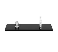 LABRIMP Supporto Stabile e Resistente per Esposizione Coltelli in Acrilico Nero Design Smontabile per Organizzare Utensili