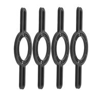 LABRIMP Supporto Tweeter per Veicoli 4 Pezzi Anelli Distanziatori in Plastica per Car Speaker, Staffa di Montaggio Stabile e Assorbimento Vibrazioni per Installazione Sistema Audio Auto