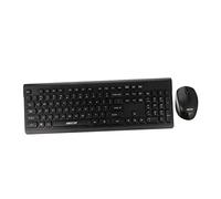 LABRIMP Tastiera Ergonomica e Mouse Silenzioso Wireless Combo Modalità Sospensione Automatica e Accensione Spegnimento Indipendente per Risparmio Energetico